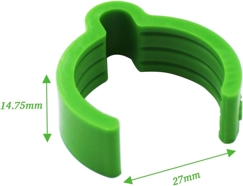 KAZFFD 10-Pack Dust Hose Organizer Clips - 37mm Diameter for Festool Vacuum D27 Hoses, Sander & Dust Extractor | Coiled Hose Holder - Image 2